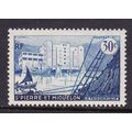 FRENCH SAINT-PIERRE ET MIQUELON 1955 30c VALUE ...