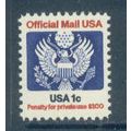 O127 1c Eagle Fine MNH G0422