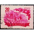 Romania. 1955 20b S.G.2400 Used