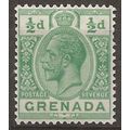 Grenada 1916 SG112 1/2d Green Mounted Mint .