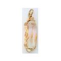 Arkansas Quartz Crystal Gold Filled Wire Wrap G...