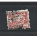 Burma.SG128 4a Elephant hauling log (Red).Fine ...