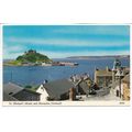 St Michael's Mount and Marazion Cornwall Postca...