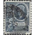 URUGUAY, Juan Zorrilla de San Martin, blue 1933...