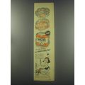 1952 Wilson's Mor Meat Advertisement - Heap big fire of Hickory smoke