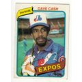 1980 Topps baseball card 14 Dave Cash - Expos