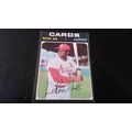 1971 Topps Card # 521 Leron Lee Poor (1) St Lou...