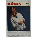 Vintage: Robin 1702 lady's snowflake cardigan, ...