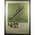 1959 United States Lines Cruise Ad - Vacation b...
