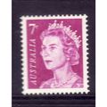 AUSTRALIA 1971 SG 388a 7c QEII PURPLE U/M MINT