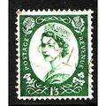 1958-65, 1/3d green, Used Stamp SG 585#5