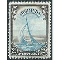 Bermuda 1938 SG112 2d Light Blue & Sepia Mounte...