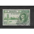 Malta.SG232 1d Green.Fine Used.Nov18