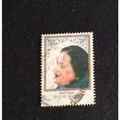 INDIA 1992 BEGUM AKHTER UNISSUED WITHDRAWN USED