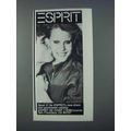 1981 Esprit Sportswear Ad