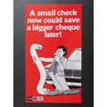 Audi, VW, VAG A Small Check Advertising Postcard