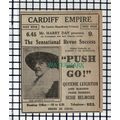 C7005) Cardiff Empire Queenie Leighton Advert -...