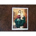 1967 GB Christmas Madonna and Child Murillo 4d ...