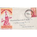 New Zealand 1945 Health Stamp 1d FDC Christchur...