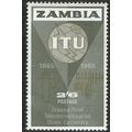 Zambia 1965 ITU Centenary 2/6d Brownish Grey an...