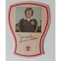 Joe Harper Aberdeen FC Tennent's lager beermat