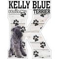 I Love My Kelly Blue Terrier Fridge Magnet