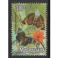 MALAYSIA 1970 BUTTERFLIES 30c ZEUXIDIA AMETHYST...