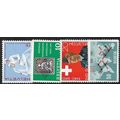 1965 Michel 808/811 - MNH (**)