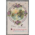 A Happy Birthday, c.1920 - Embossed Greetings P...