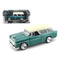 1955 Chevrolet Nomad Green 1/24 Diecast Model C...
