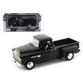 1955 Chevrolet 5100 Stepside Pickup Truck Black...
