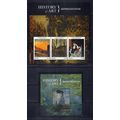 Palau 1139-1142 MNH Impressionist Art Landscape...
