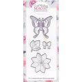 Card Making Magic. Floral/Butterfly Die Set. Di...