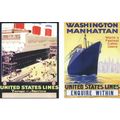 MARITIME ADVERTISING UNITED STATES LINE 2 POSTC...