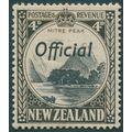 New Zealand 1942 4d black & sepia Perf 14x14½ O...