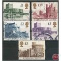 GB stamps 1992 used Set - SG 1611-1614 - Castles