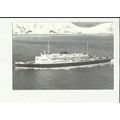Belgian Marine MV PRINCE BAUDOUIN Postcard by T...