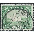 Aden 1937 SG1 1/2a Yellow-Green Fine Used.. .