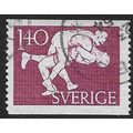 Fa 448: 1 Kr. 40 red-lilac Association of Swedi...