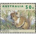 AUSTRALIA, MAMMAL, Koala, green 1992, 50c, #2