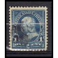 Used 264 1c Benjamin Franklin Fine RA1015