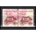 Used 1898A 4c Stagecoach Fine CNP Left 4 PA0325