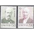 Foroyar 1980 Michel 53 - 54 Neuf ** Cote (2013)...