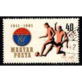 Hungary 1961 Steel Workers Sports Club 40F Used...