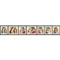 Great Britain SG 3542/8: Christmas: Madonna and...