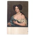 MARIA MANCINI by P. Mignard unused antique post...