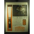 1922 Eveready Flashlights & Batteries Ad - Neve...