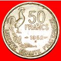 IV REPUBLIC (1946-1958): FRANCE ★ 50 FRANCS 195...