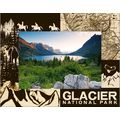 Glacier National Park Laser Engraved Wood Pictu...