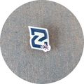 Pin Badge Enamel Number 2/Z Flower Small Trade ...
